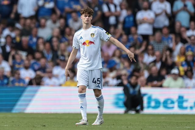 Harry Gray of Leeds United during the Pre-season friendly match Leeds United vs Villarreal at Elland Road, Leeds, United Kingdom, 2nd August 2025

(Photo by Mark Cosgrove/News Images)
