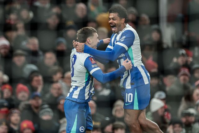Emirates FA Cup Third Round Manchester United v Brighton and Hove Albion