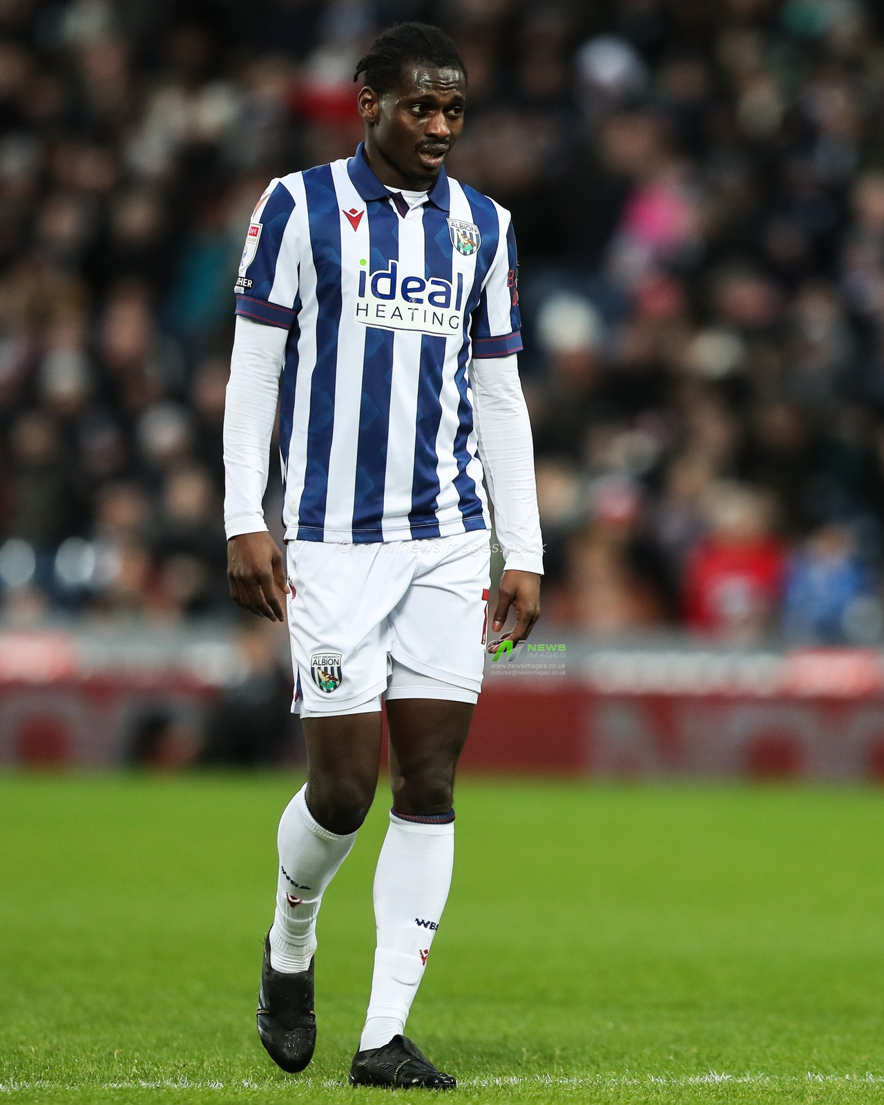 Ousmane DiakitÃ© of West Bromwich Albion during the Sky Bet Championship match West Bromwich Albion vs Preston North End at The Hawthorns, West Bromwich, United Kingdom, 1st January 2025

(Photo by Gareth Evans/News Images)