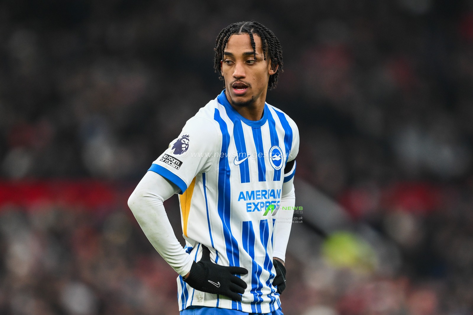 JoÃ£o Pedro of Brighton & Hove Albion during the Premier League match Manchester United vs Brighton and Hove Albion at Old Trafford, Manchester, United Kingdom, 19th January 2025

(Photo by Craig Thomas/News Images)