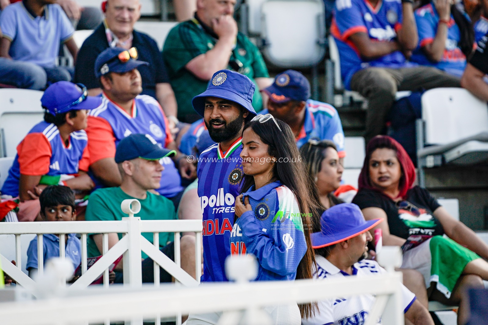 India fans make their way out of the stadium early during the Third Vitality T20 International match England vs India at Trent Bridge, Nottingham, United Kingdom on 07 July 2026

(Photo by Maynard Manyowa/News Images)