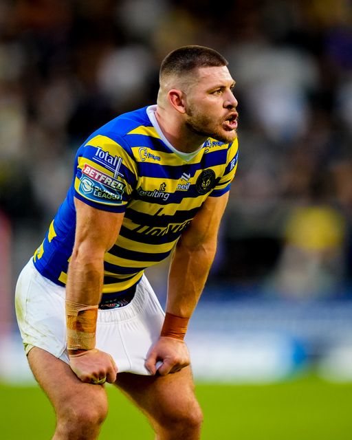 Danny Walker of Warrington Wolves during the Betfred Super League round 14 match St Helens vs Warrington Wolves at The BrewDog Stadium, St Helens, United Kingdom on 11 June 2026

(Photo by Maynard Manyowa/News Images)