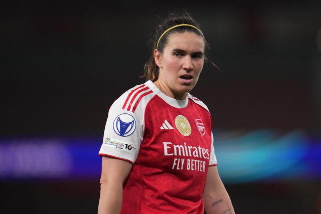 Mariona Caldentey of Arsenal during the UEFA Women's Champions League Quarter-finals match Arsenal vs Chelsea at Arsenal Stadium, London, United Kingdom on 24 March 2026

(Photo by Harvey Murphy/News Images)