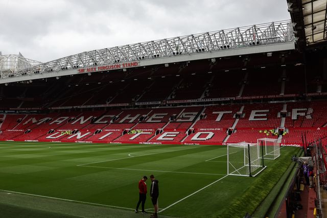 A general view of Old Trafford during the Premier League match Manchester United vs Liverpool at Old Trafford, Manchester, United Kingdom on 03 May 2026

(Photo by Mark Cosgrove/News Images)
