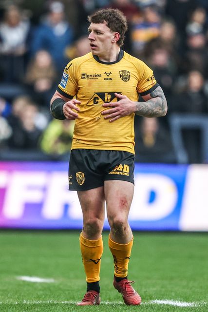 George Lawler of Castleford Tigers during the Betfred Super League round 4 match Leeds Rhinos vs Castleford Tigers at AMT Headingley Stadium, Leeds, United Kingdom on 08 March 2026

(Photo by Alfie Cosgrove/News Images)