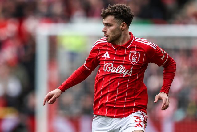 Neco Williams of Nottingham Forest during the Premier League match Nottingham Forest vs Fulham at City Ground, Nottingham, United Kingdom on 15 March 2026

(Photo by Alfie Cosgrove/News Images)