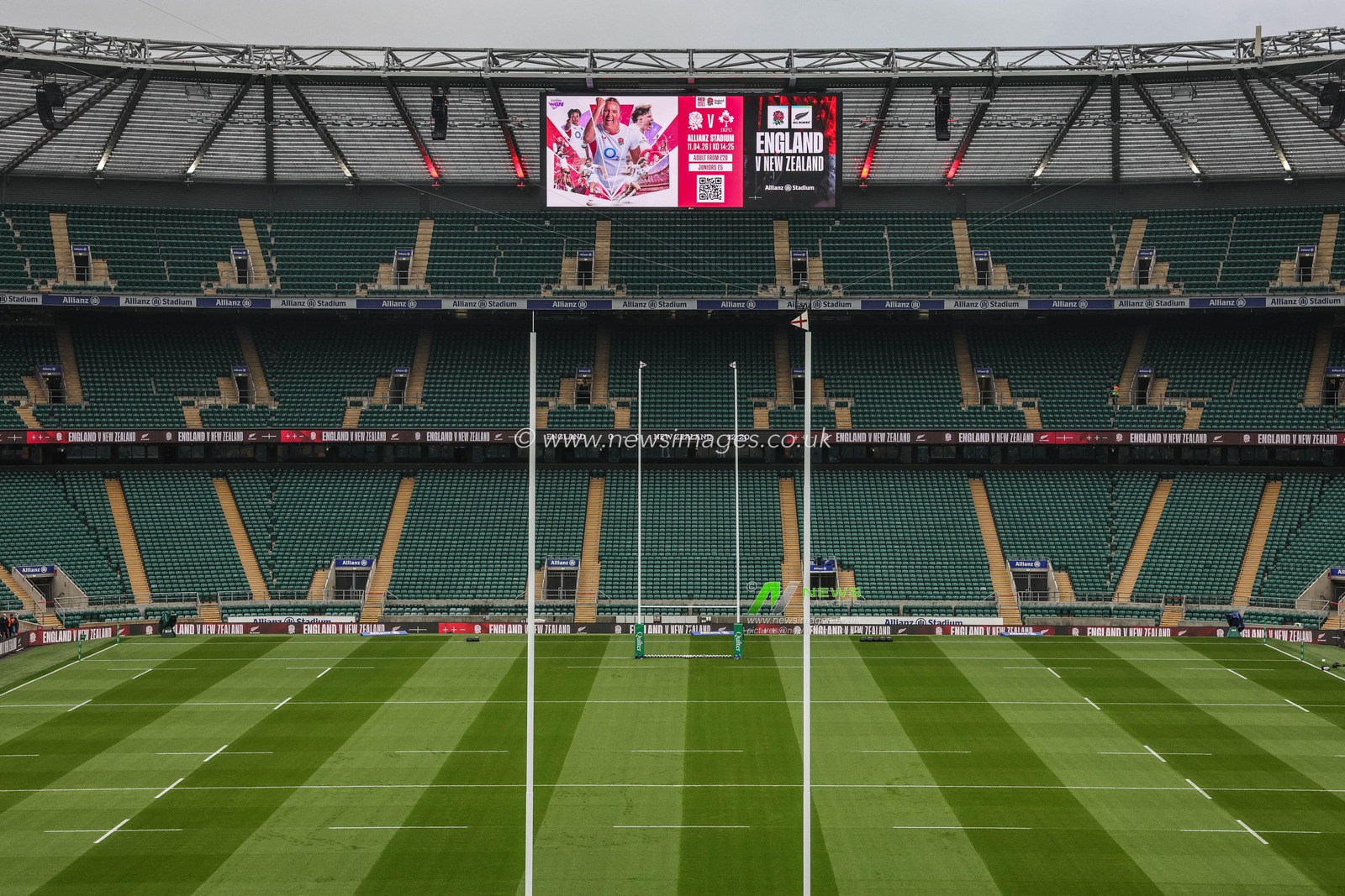 A general view of Allianz Stadium ahead of the Quilter Nations Series 2025 match England vs New Zealand at Allianz Stadium, Twickenham, United Kingdom, 15th November 2025

(Photo by Mark Cosgrove/News Images)

*** GER AUT SUI OUT ***