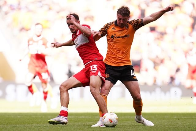 during the Sky Bet Championship Playoffs Final match Hull City vs Middlesbrough at Wembley Stadium, London, United Kingdom on 23 May 2026

(Photo by Harvey Murphy/News Images)