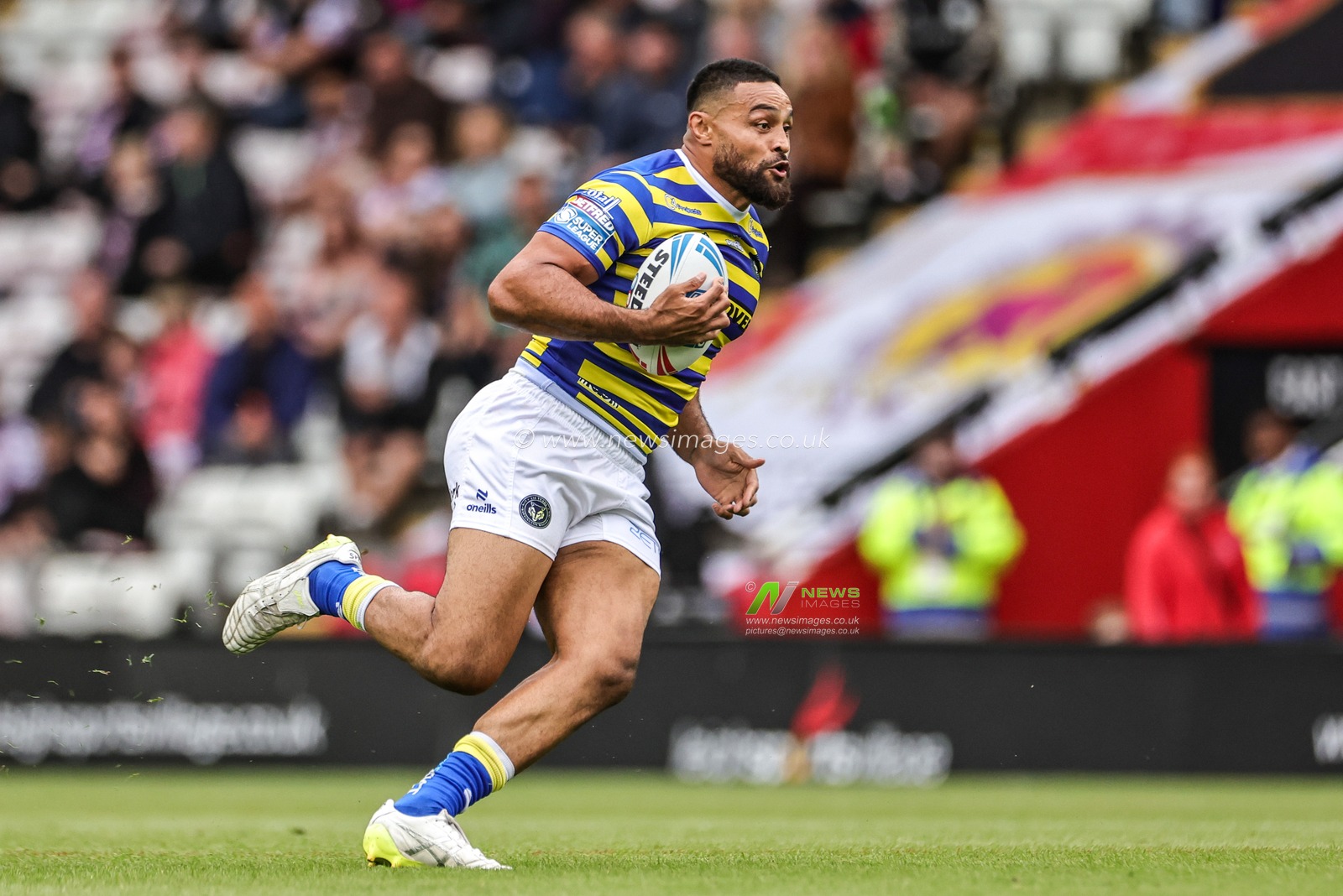 Betfred Super League round 20 Leigh Leopards v Warrington Wolves