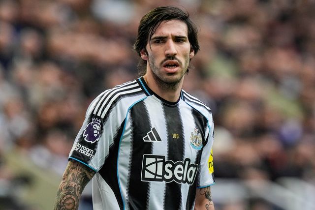 Sandro Tonali of Newcastle United during the Premier League match Newcastle Untied vs Everton at St. James's Park, Newcastle, United Kingdom on 28 February 2026

(Photo by Maynard Manyowa/News Images)