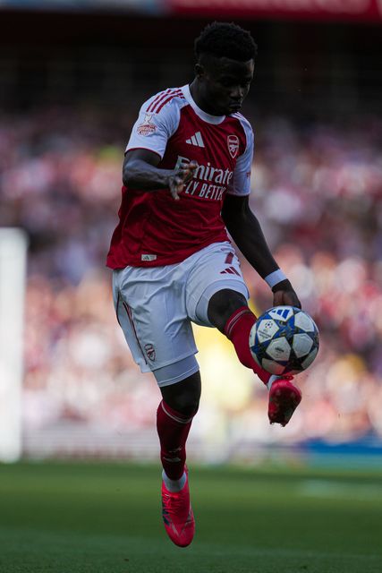 Bukayo Saka of Arsenal during the Pre-season friendly match Arsenal vs Athletic Bilbao at Emirates Stadium, London, United Kingdom, 9th August 2025

(Photo by Harvey Murphy/News Images)
