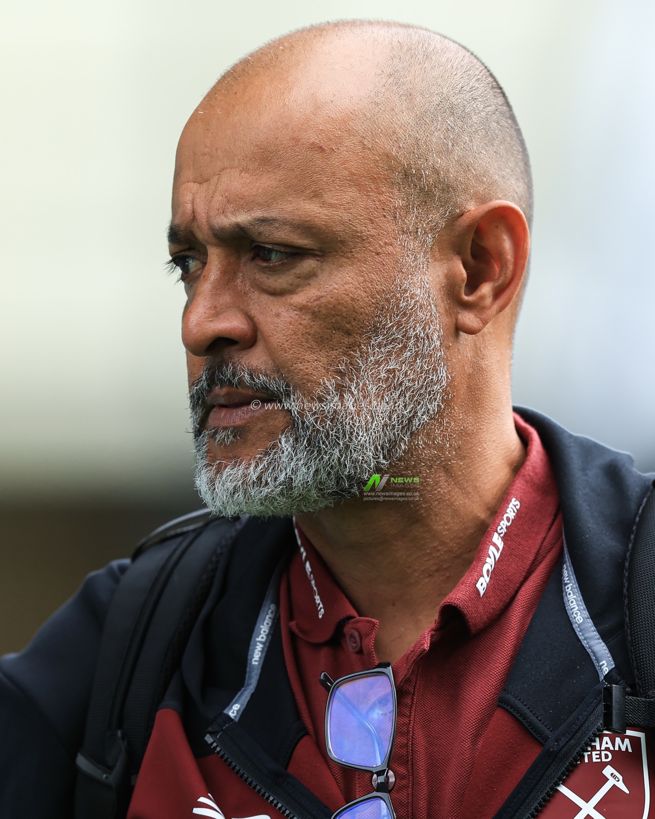 West Ham United manager Nuno Espirito Santo arrives ahead of the Sky Bet Championship match Burnley vs West Ham United at Turf Moor, Burnley, United Kingdom on 16 August 2026

(Photo by Jorge Horsted/News Images)