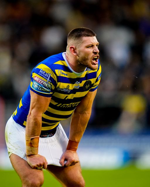 Danny Walker of Warrington Wolves during the Betfred Super League round 14 match St Helens vs Warrington Wolves at The BrewDog Stadium, St Helens, United Kingdom on 11 June 2026

(Photo by Maynard Manyowa/News Images)