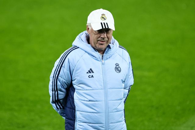 UEFA Champions League Real Madrid Training Sesison