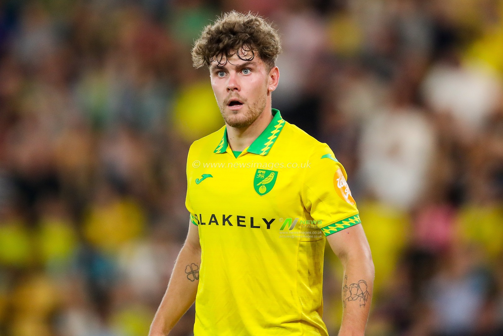 Mathias Kvistgaarden of Norwich City looks on during the Carabao Cup match Norwich City vs Southampton at Carrow Road, Norwich, United Kingdom, 26th August 2025

(Photo by Izzy Poles/News Images)