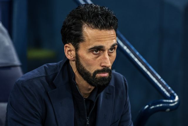 Alvaro Arbeloa manager of Real Madrid during the UEFA Champions League last 16 second leg match Manchester City vs Real Madrid at The City of Manchester Stadium, Manchester, United Kingdom on 17 March 2026

(Photo by Mark Cosgrove/News Images)