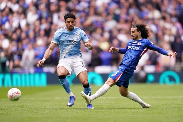 during the Emirates FA Cup Final match Chelsea vs Manchester City at Wembley Stadium, London, United Kingdom on 16 May 2026

(Photo by Harvey Murphy/News Images)