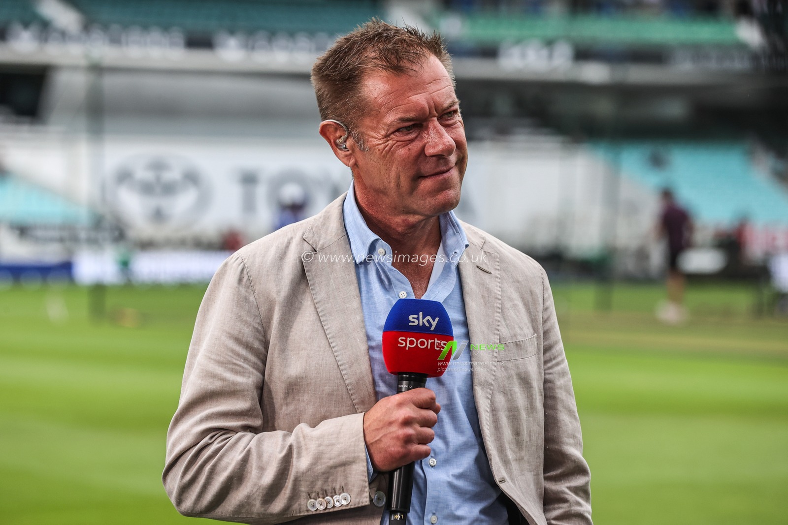 Ian Ward during the Rothesay 5th Rothesay Test Day 1 Match England v India at The Kia Oval, London, United Kingdom, 31st July 2025

(Photo by Alfie Cosgrove/News Images)