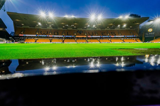 A general view of the pitch and stands during the Premier League match Wolverhampton Wanderers vs Aston Villa at Molineux, Wolverhampton, United Kingdom on 27 February 2026

(Photo by Maynard Manyowa/News Images)
