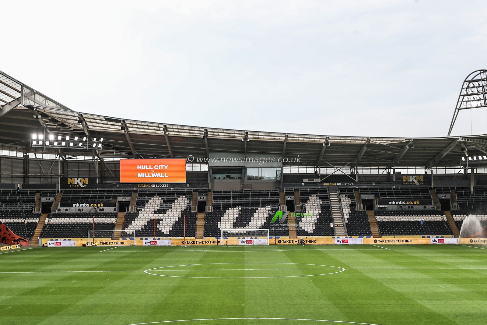 A general view of MKM Stadium ahead of theSky Bet Championship Play-Offs Semi-Final first leg Hull City v Millwall at MKM Stadium, Hull, United Kingdom on 08 May 2026

(Photo by Alfie Cosgrove/News Images)