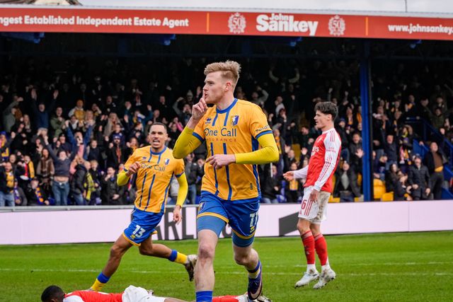 Emirates FA Cup fifth round Mansfield Town vs Arsenal