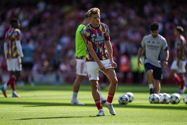 Martin Ã˜degaard of Arsenal during the Pre-season friendly match Arsenal vs Athletic Bilbao at Emirates Stadium, London, United Kingdom, 9th August 2025

(Photo by Harvey Murphy/News Images)