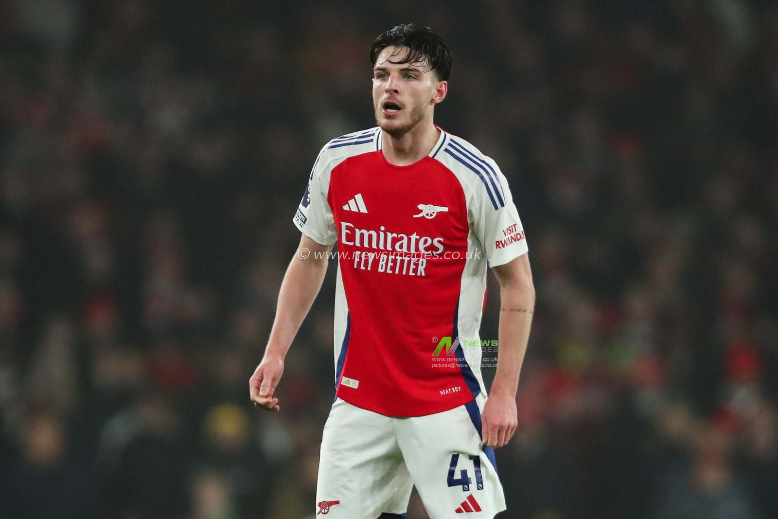 Declan Rice of Arsenal during the Premier League match Arsenal vs Ipswich Town at Emirates Stadium, London, United Kingdom, 27th December 2024

(Photo by Izzy Poles/News Images)