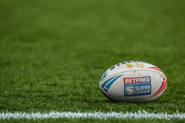The Betfred Super League 30 year anniversary ball during the Betfred Super League round 8 match York Knights vs Leigh Leopards at LNER Community Stadium, York, United Kingdom on 17 April 2026

(Photo by Alfie Cosgrove/News Images)