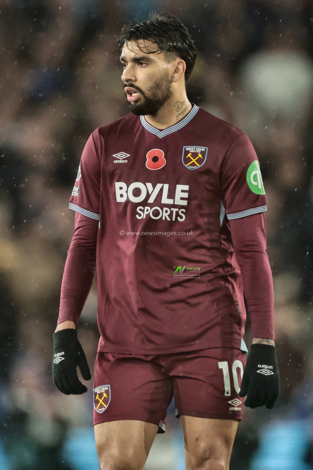 Lucas Paquetá of West Ham United during the Premier League match Leeds United vs West Ham United at Elland Road, Leeds, United Kingdom, 24th October 2025

(Photo by Mark Cosgrove/News Images)