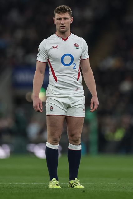 Fraser Dingwall of England during the Quilter Nations Series 2025 match England vs Fiji at Allianz Stadium, Twickenham, United Kingdom, 8th November 2025

(Photo by Mark Cosgrove/News Images)

*** GER AUT SUI OUT ***