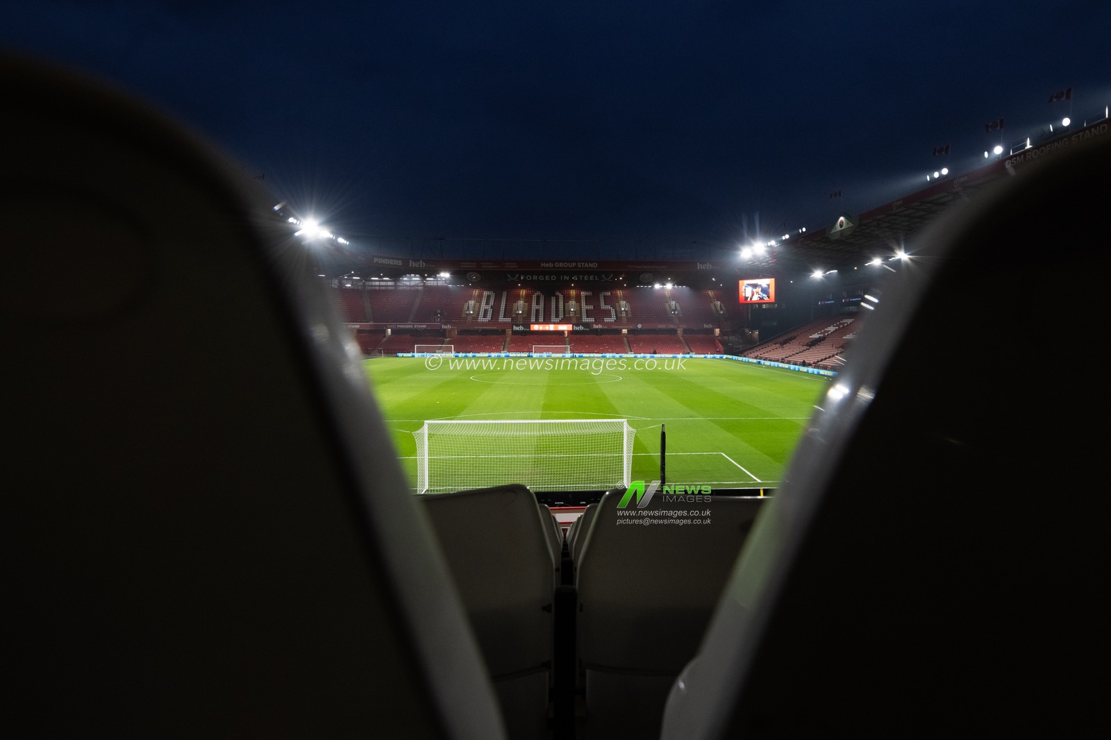 A general view of Bramall Lane, Home of Sheffield United ahead of the Sky Bet Championship match Sheffield United vs Middlesbrough at Bramall Lane, Sheffield, United Kingdom, 12th February 2025

(Photo by Craig Thomas/News Images)