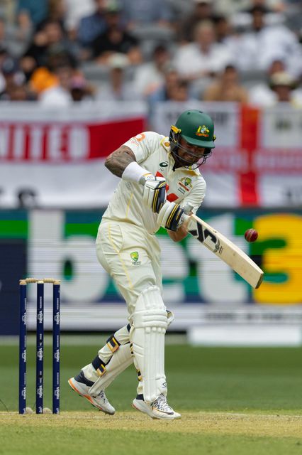 Jake Weatherald of Australia gets out caught during the NRMA Insurance Ashes First Test Day 2 Australia vs England at Optus Stadium, Perth, Australia, 22nd November 2025

(Photo by Santanu Banik/News Images)

*** GER AUT SUI OUT ***