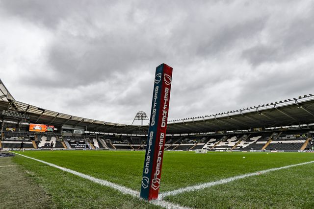 A general view of MKM Stadium ahead of the Betfred Super League round 6 match Hull FC vs Catalans Dragons at MKM Stadium, Hull, United Kingdom on 29 March 2026

(Photo by Alfie Cosgrove/News Images)