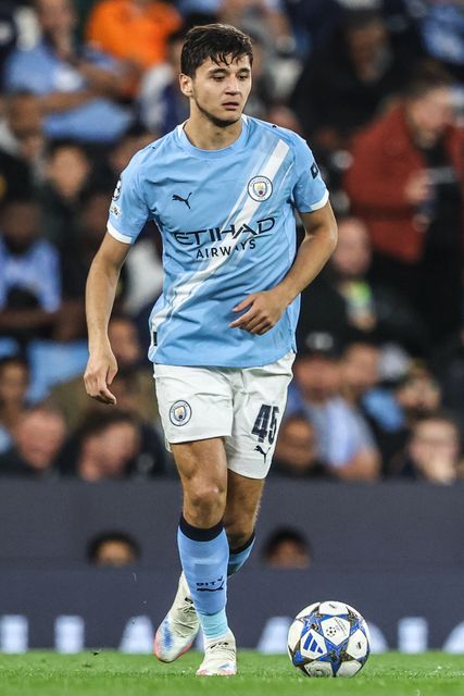 Abdukodir Khusanov of Manchester City during the UEFA Champions League 2025/26 Phase MD1 Manchester City vs Napoli League at The City of Manchester Stadium, Manchester, United Kingdom, 18th September 2025

(Photo by Alfie Cosgrove/News Images)
