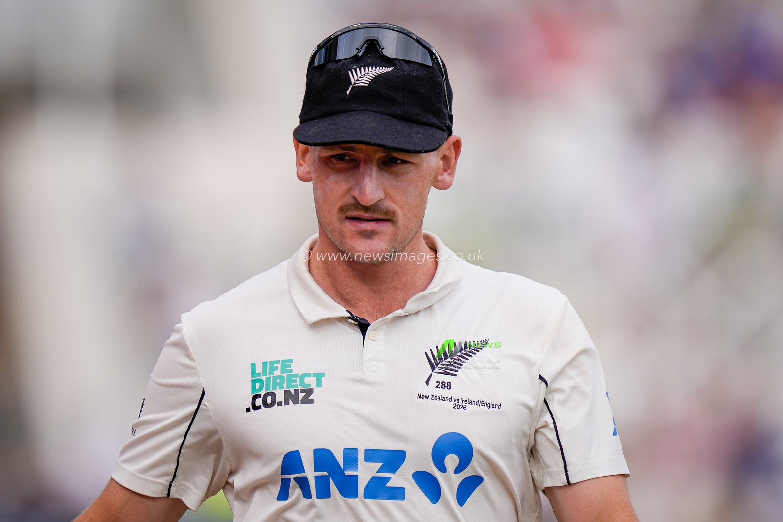 Nathan Smith of New Zealand during the 3rd Rothesay Test Match Day 4 match England vs New Zealand at Trent Bridge, Nottingham, United Kingdom on 28 June 2026

(Photo by Maynard Manyowa/News Images)