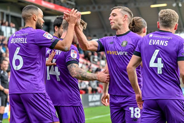 Sky Bet League 2 Fleetwood Town v Harrogate Town