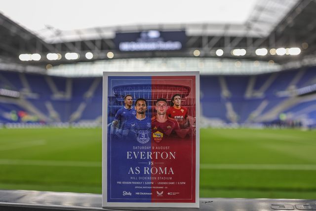 Pre-season friendly Everton v A.S. Roma