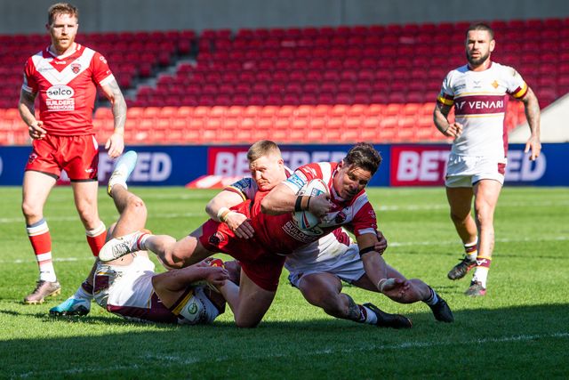 Betfred Super League Round 7 Salford Red Devils v Huddersfield Giants