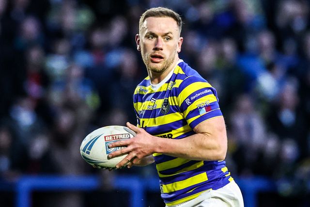 Ben Currie of Warrington Wolves during the Betfred Super League Round 3 match Warrington Wolves vs Wakefield Trinity at The Halliwell Jones Stadium, Warrington, United Kingdom on 28 February 2026

(Photo by Alfie Cosgrove/News Images)