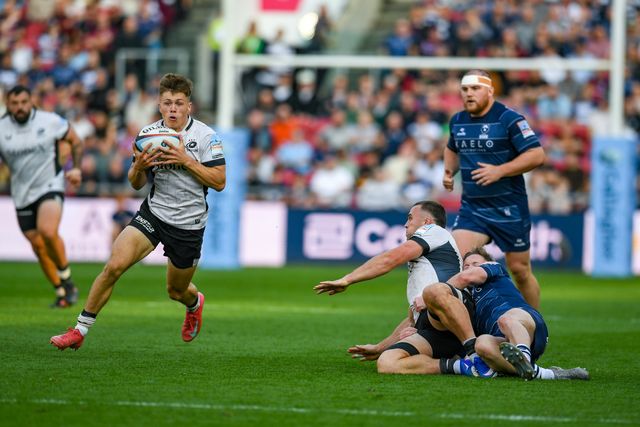 Charlie Bracken of Saracens during the Gallagher PREM match Bristol Bears vs Saracens at Ashton Gate, Bristol, United Kingdom on 09 May 2026

(Photo by Alex Williamson/News Images)