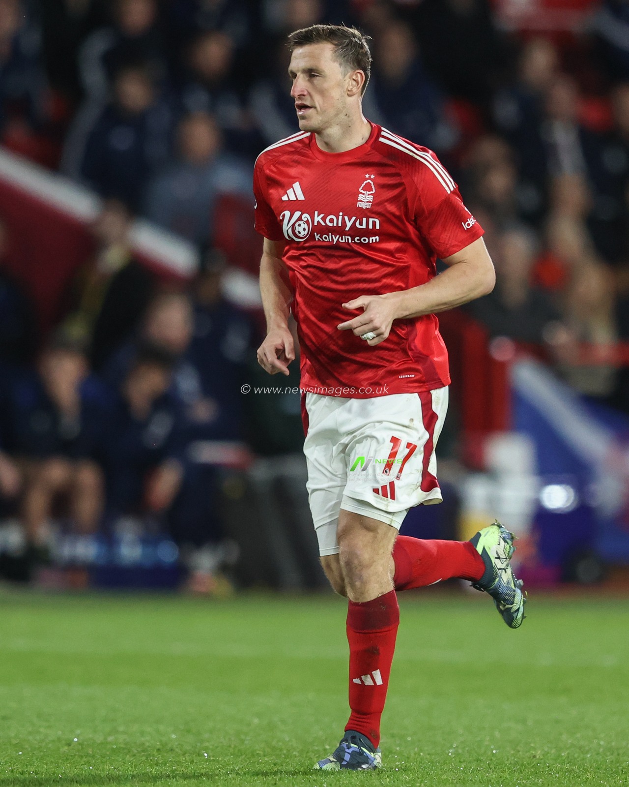 Chris Wood of Nottingham Forest during the Premier League match Nottingham Forest vs Ipswich Town at City Ground, Nottingham, United Kingdom, 30th November 2024

(Photo by Alfie Cosgrove/News Images)