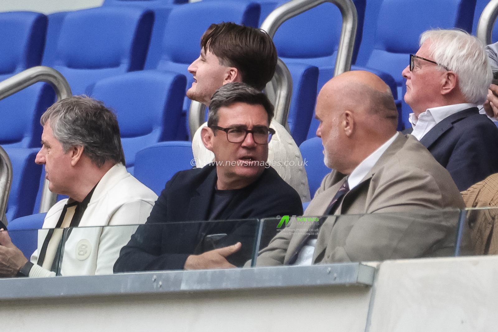 Andrew Burnham Member of Parliament for Makerfield and member of the Labour Party is in attendance during the Betfred Super League Magic Weekend match Leigh Leopards vs Warrington Wolves at Hill Dickinson Stadium, Liverpool, United Kingdom on 04 July 2026

(Photo by Mark Cosgrove/News Images)