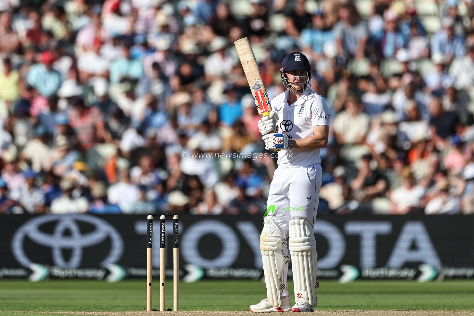 Harry Brook of England during the 2nd Rothesay Test Match day 2 England vs India at Edgbaston, Birmingham, United Kingdom, 3rd July 2025

(Photo by Mark Cosgrove/News Images)