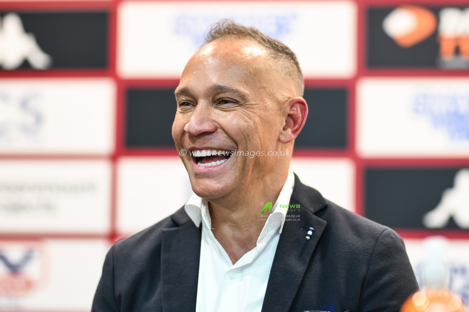 Adrian Lam Head coach of Leigh Leopards during the post match press conference during the Betfred Super League Round 1 match Wigan Warriors vs Leigh Leopards at The Brick Community Stadium, Wigan, United Kingdom, 13th February 2025

(Photo by Craig Thomas/News Images)