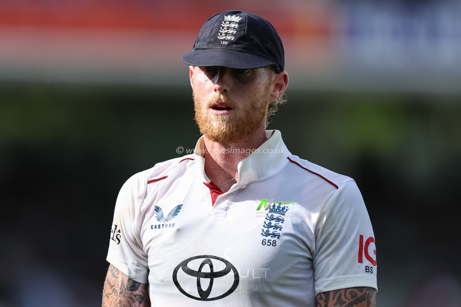 England captain Ben Stokes during the 3rd Rothesay Test Match Day 3 England v India at Lords, London, United Kingdom, 12th July 2025

(Photo by Mark Cosgrove/News Images)