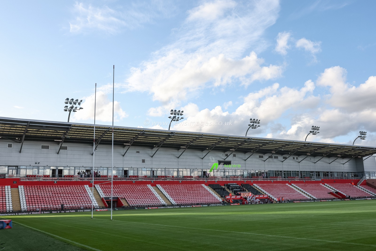 A general view of The Leigh Sports Village during the Betfred Super League Round 26 match Leigh Leopards vs St Helens at Leigh Sports Village, Leigh, United Kingdom, 12th September 2025

(Photo by Mark Cosgrove/News Images)