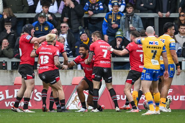 Betfred Super League Round 2 Salford Red Devils v Leeds Rhinos