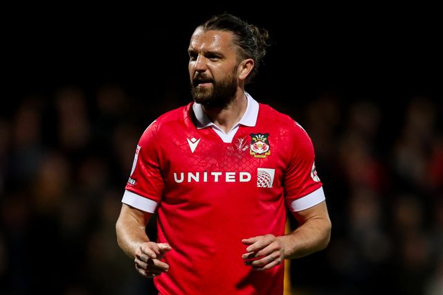 Jay Rodriguez of Wrexham AFC reacts during the Sky Bet League 1 match Cambridge United vs Wrexham at Abbey Stadium, Cambridge, United Kingdom, 1st April 2025

(Photo by Izzy Poles/News Images)