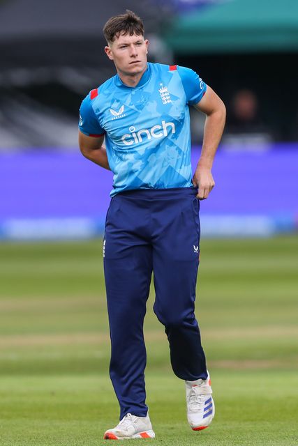Matthew Potts of England during the Fifth Metro Bank One Day International match England vs Australia at Seat Unique Stadium, Bristol, United Kingdom, 29th September 2024

(Photo by Gareth Evans/News Images)