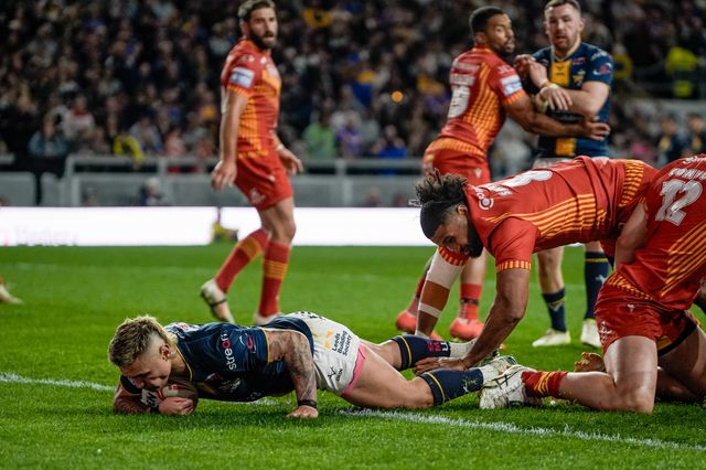 Betfred Super League round 9 Leeds Rhinos v Catalans Dragons